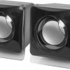 Колонки 2.0 Defender SPK -35 2x2.5Вт USB черный (100)
