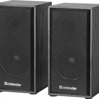 Колонки 2.0 Defender SPK-240 2x3Вт USB дерево черный