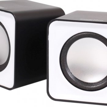 Колонки 2.0 SmartBuy 2810 Mini 2x2.5Вт USB серый