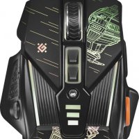 Мышь Defender игровая sTarx GM-390L, 8кн, 800/1800/2400/3200 DPI, подсветка, 5 программируемых кнопок, металлическая вкладка на дне, металлические ножки, грузики, черный (1/40)