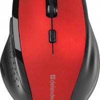 Мышь Defender Accura MM-365 6кн 800/1200/1600dpi красный/черн (40)