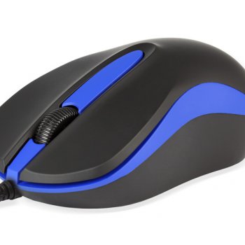 Мышь SmartBuy 329 One 2кн 1200dpi черный/синий (100)