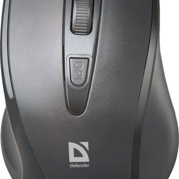 Мышь Defender Datum MM-265 3кн, 800/1200/1600 DPI, черный, беспроводная (1/40)
