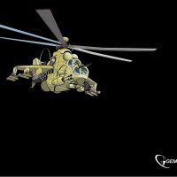 Коврик Gembird MP GAME9, рисунок- "вертолет", размеры 250*200*3мм (1/100)