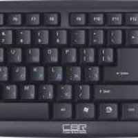 Клавиатура CBR KB-109 офисная, USB, длина кабеля 1.8 м, черный