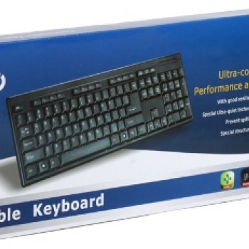 Клавиатура Perfeo 6106 Classic USB черный (1/10)