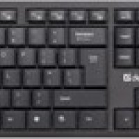 Набор беспроводной Defender Harvard-945 Nano клавиатура+мышь, черный