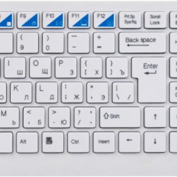 Набор беспроводной Defender Skyline-895 Nano клавиатура+мышь, белый