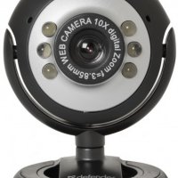 Веб-камера Defender C-110 0,3МПикс USB 2.0 подсветка, стеклянная линза