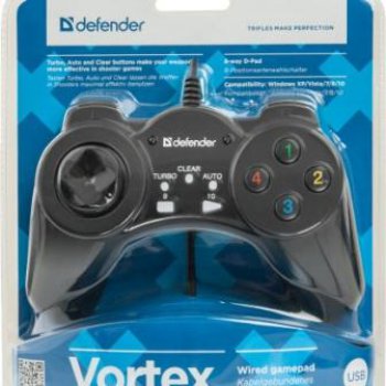 Геймпад Defender Vortex USB 13 кнопок (1/50)
