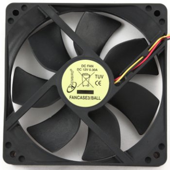 Вентилятор GEMBIRD 120*120*25, подшипник, 3 pin, провод 30 см (1/80)