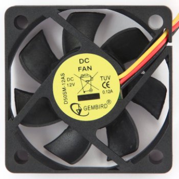 Вентилятор GEMBIRD 50*50*10, втулка, 3 pin, провод 25 см (1/400)