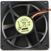 Вентилятор GEMBIRD 80*80*25, втулка, 3 pin, провод 30см (1/100)