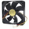 Вентилятор GEMBIRD 80*80*25, втулка, 4 pin Molex, провод 30 см (1/100)