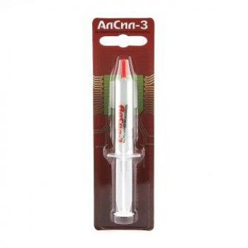 Термопаста для CPU АЛСИЛ АЛС-3, 20 г, в шприце