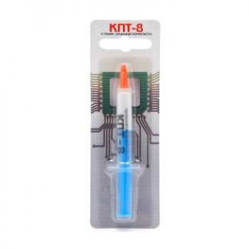 Термопаста КПТ-8, 5 г, в шприце (150)