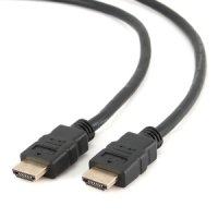 Кабель HDMI-HDMI 1.8 м, v1.4, позолоченные контакты, Gembird, черный (1/100)
