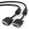 Кабель VGA - VGA 30м 3-й экран ферритовые кольца Gembird чёрный