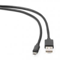 Кабель USB-microB  1м Cablexpert мультиразъём черный (200)