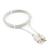Кабель USB-miniB 1.8м Cablexpert серый (200)