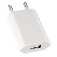 Адаптер 220В USB Perfeo 4605 1А белый (100)