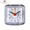 Будильник Рубин квадрат 7*7см Графический вихрь корпус прозрачный кварцевый механизм (1/50)