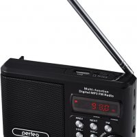 Радио Perfeo 922 Sound Ranger (аккумулятор, FM/MP3/USB/microSD) черный (SV922BK) (40)