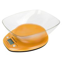 Весы кухонные электронные Ergolux ELX-SK04-С11 5кг чаша 2xR03 оранжевый (24)