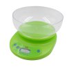 Весы кухонные электронные Irit 5кг 2xR6 съемная чаша зеленый (24)