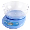 Весы кухонные электронные Irit 5кг 2xR6 съемная чаша синий (24)
