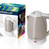 Чайник электрический пластик Ergolux ELX-KS02-C18 1.8л 2300Вт бежевый (12)