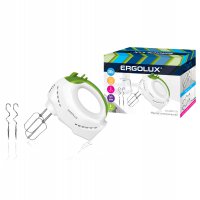 Миксер Ergolux ELX-EM01-C34 бело-салатовый 200Вт пластик (12)