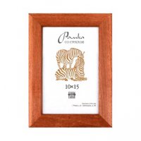 Фоторамка Сосна 10*15 2501 светлый орех широкий багет (100)