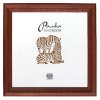 Рамка дерево 15x15 1702 темный орех Зебра (50)