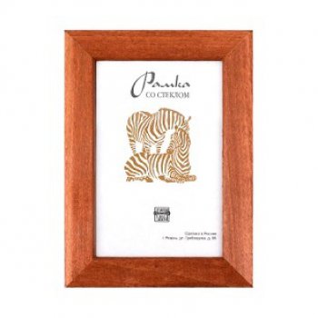 Рамка дерево 30x40 2501 светлый орех широкий багет Зебра (15)