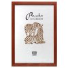 Рамка дерево 30x45 1702 темный орех Зебра (15)