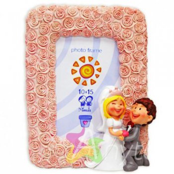 Керамика PF46819 Ф/рамка, 10x15 см (36 шт/кор), wedding (12/36)