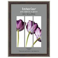 Фоторамка 15*21 Interior Office 20мм темный орех (1/25)