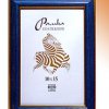 Рамка пластик 10x15 Зебра 1,7мм 3877 бирюза (100)