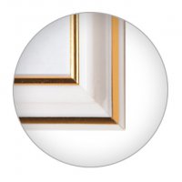 Рамка пластик 25x35 Зебра 1,7мм 3915 молоко (25)