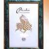 Рамка пластик 30x40 Зебра 1,7мм 3899 малахит (15)