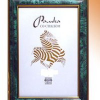 Рамка пластик 30x40 Зебра 1,7мм 3899 малахит (15)