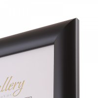 Рамка пластик 15x21 Gallery 647277-6 черный широкий багет (1/12)