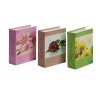 Фотоальбом 100 фото 10*15 PLATINUM Цветочная коллекция-2 в ассортименте (1/24)