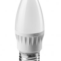 Лампа диодная свеча  6Вт Е27 4000К 470Лм Онлайт (100)