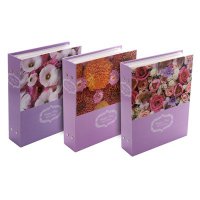 Фотоальбом 200 фото 10*15 PLATINUM Цветочная коллекция-5 в ассортименте (1/12)