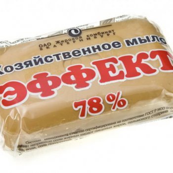 Мыло хозяйственное Эффект 78% 200гр в упаковке ЕЖК (60)