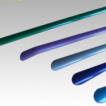 Рожок для обуви металл 40см цветной (10/50)