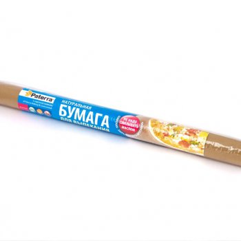 Пергамент для выпекания 0,38х6м Paterra коричневый (25)