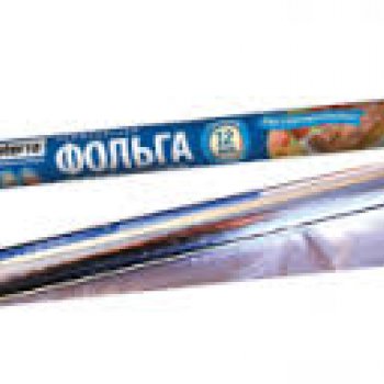 Фольга пищевая 0,3х10м 11мкм в пленке Paterra (63)